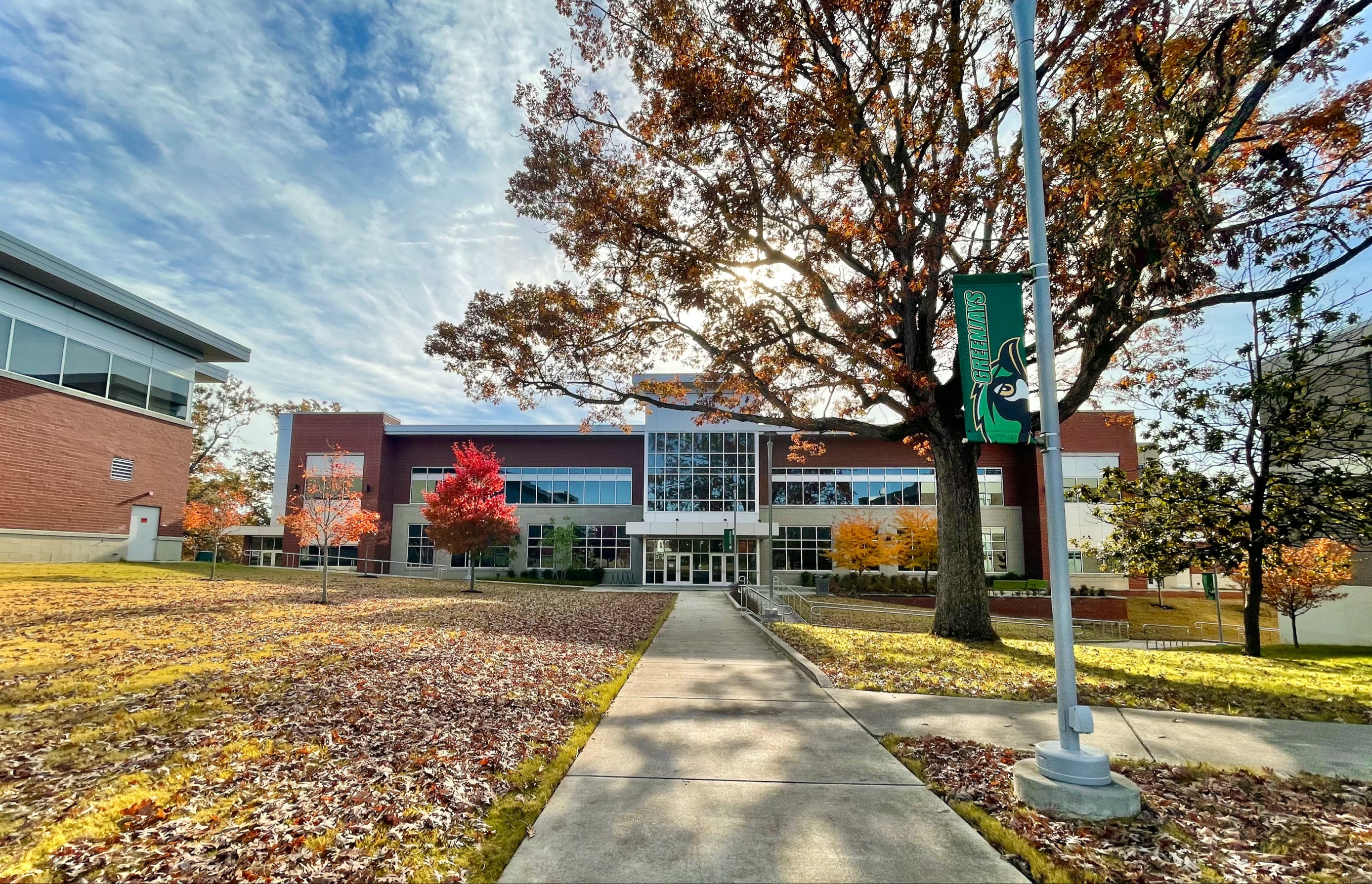 Image of the front of Jackson Campus